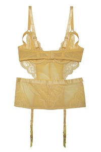 Paola Lemon Lace Basque