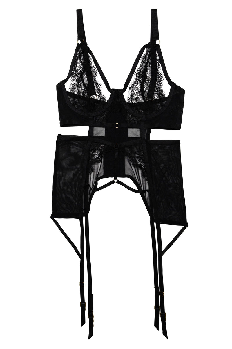 Renata Black Basque – PP US Outlet