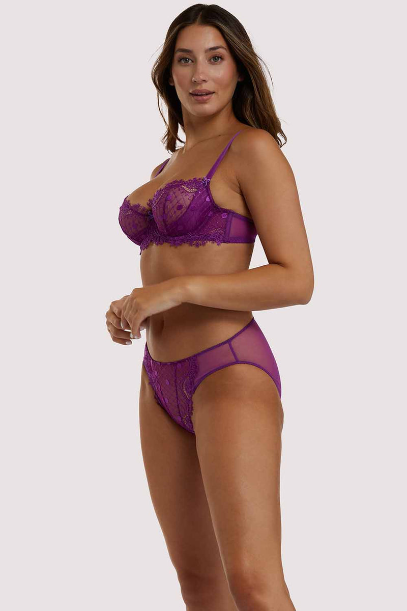 Vedette Shocking Violet Brief