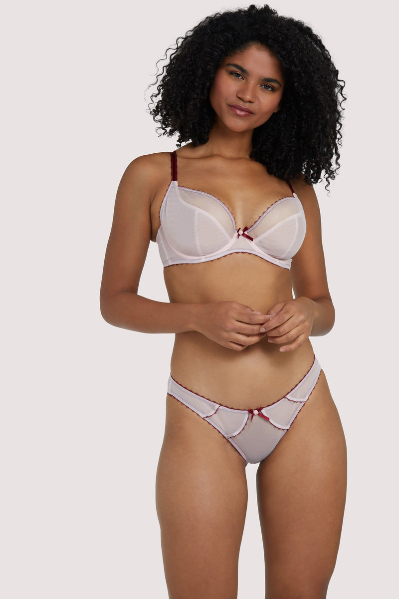 Grace Dusty Pink Brazilian Brief