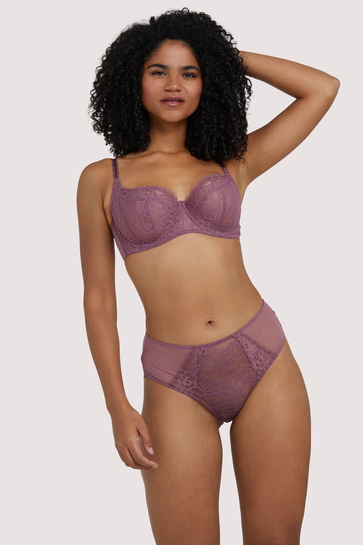 Rosalyn Mocha High Waist Brief