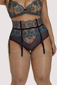 Evelina Curve Suspender Belt