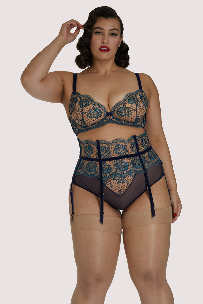 Evelina Curve Suspender Belt