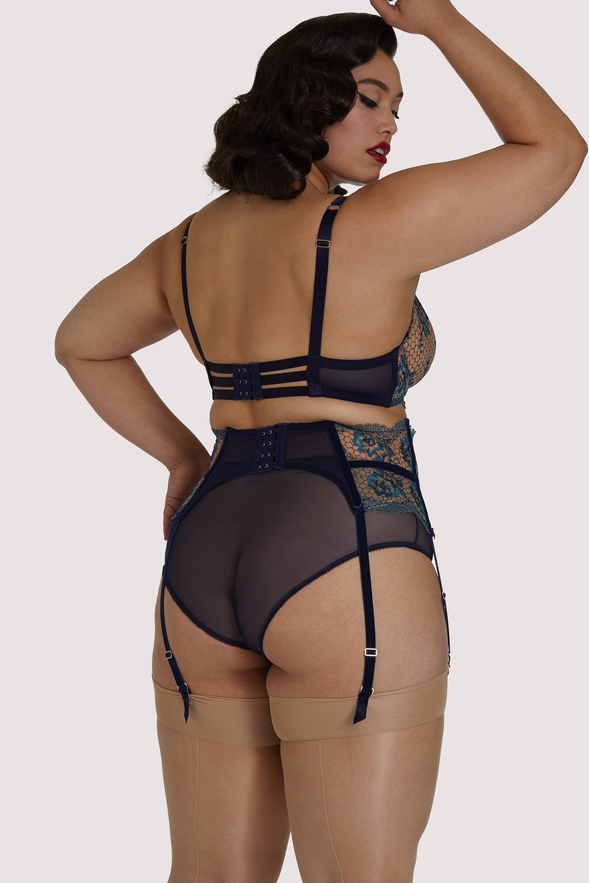 Evelina Curve Suspender Belt