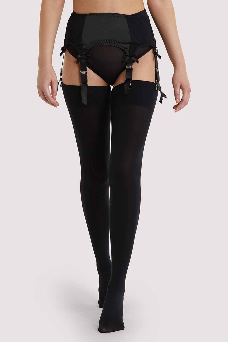 Fringe Stockings Black US 4 - 18