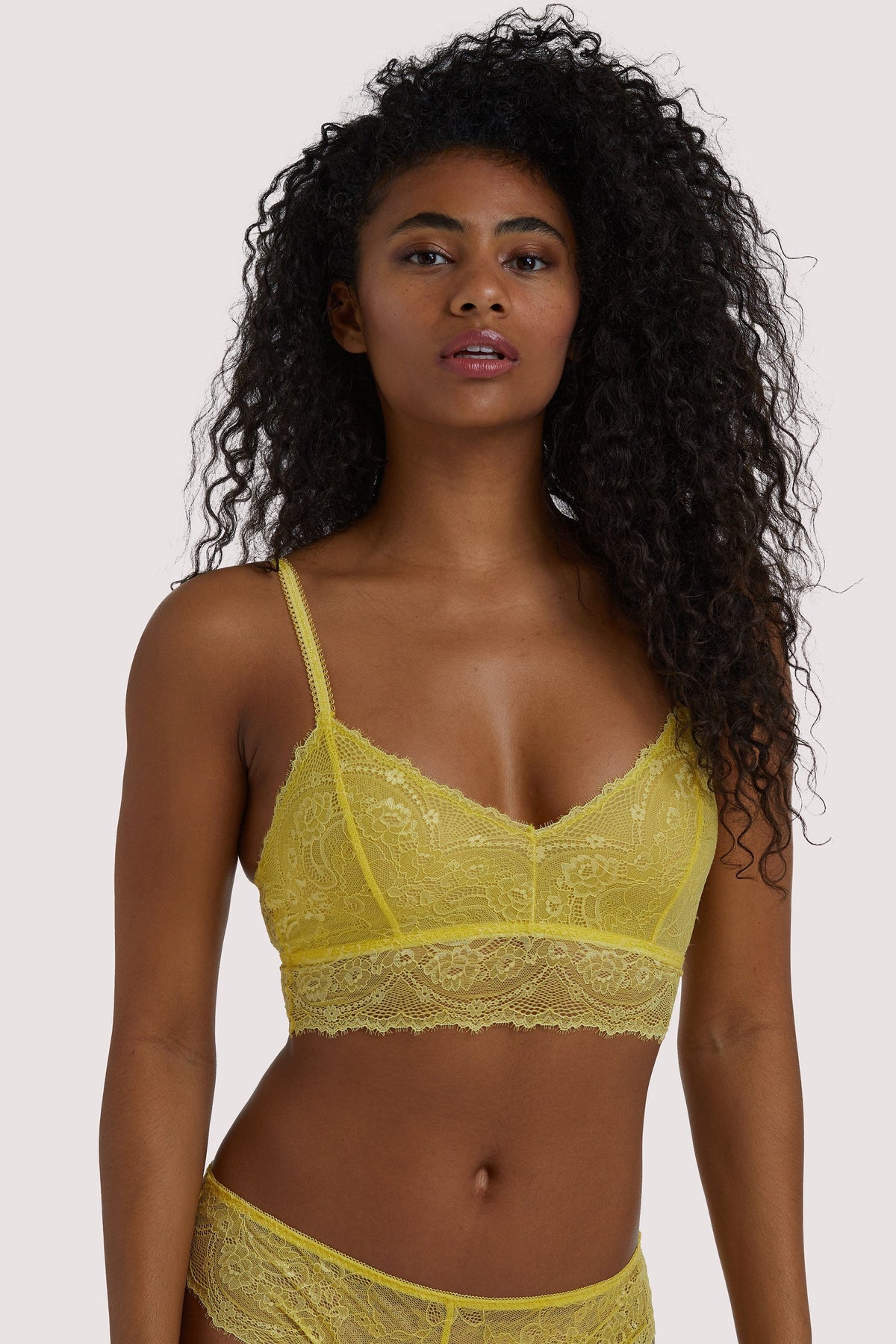 Ariana Yellow Everyday Bralette