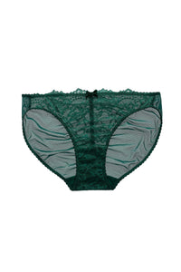 Cora Green Lace Brief