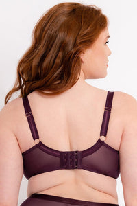 Scantilly Fig/Latte Lovers Knot Balcony Bra