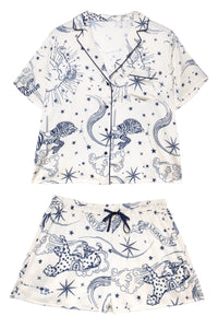 Celestial Short Sleeved Pyjama Set